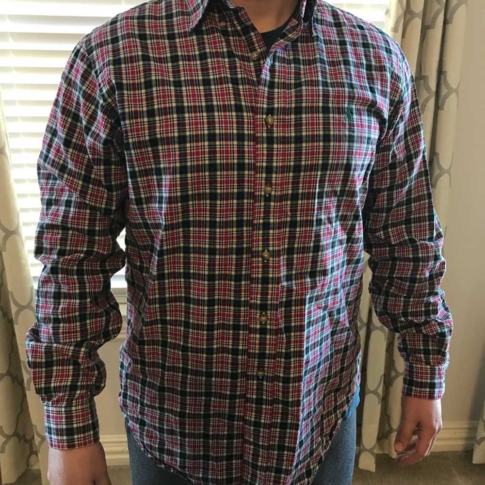 Men’s  Ralph Lauren Button down LG